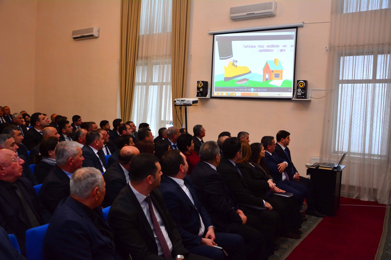 Ağstafada qəhvəyi mərmər bağacığına qarşı maarifləndirmə tədbiri keçirildi  - FOTO